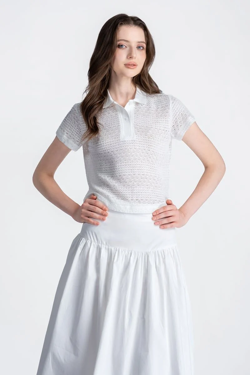 Chân Váy Midi Chữ A - FWSK26FH36D - Image 2