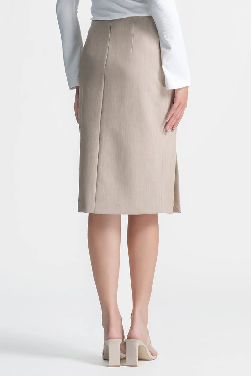 Chân Váy Dáng Dài Thanh Lịch - FWSK26SS01C - Image 3