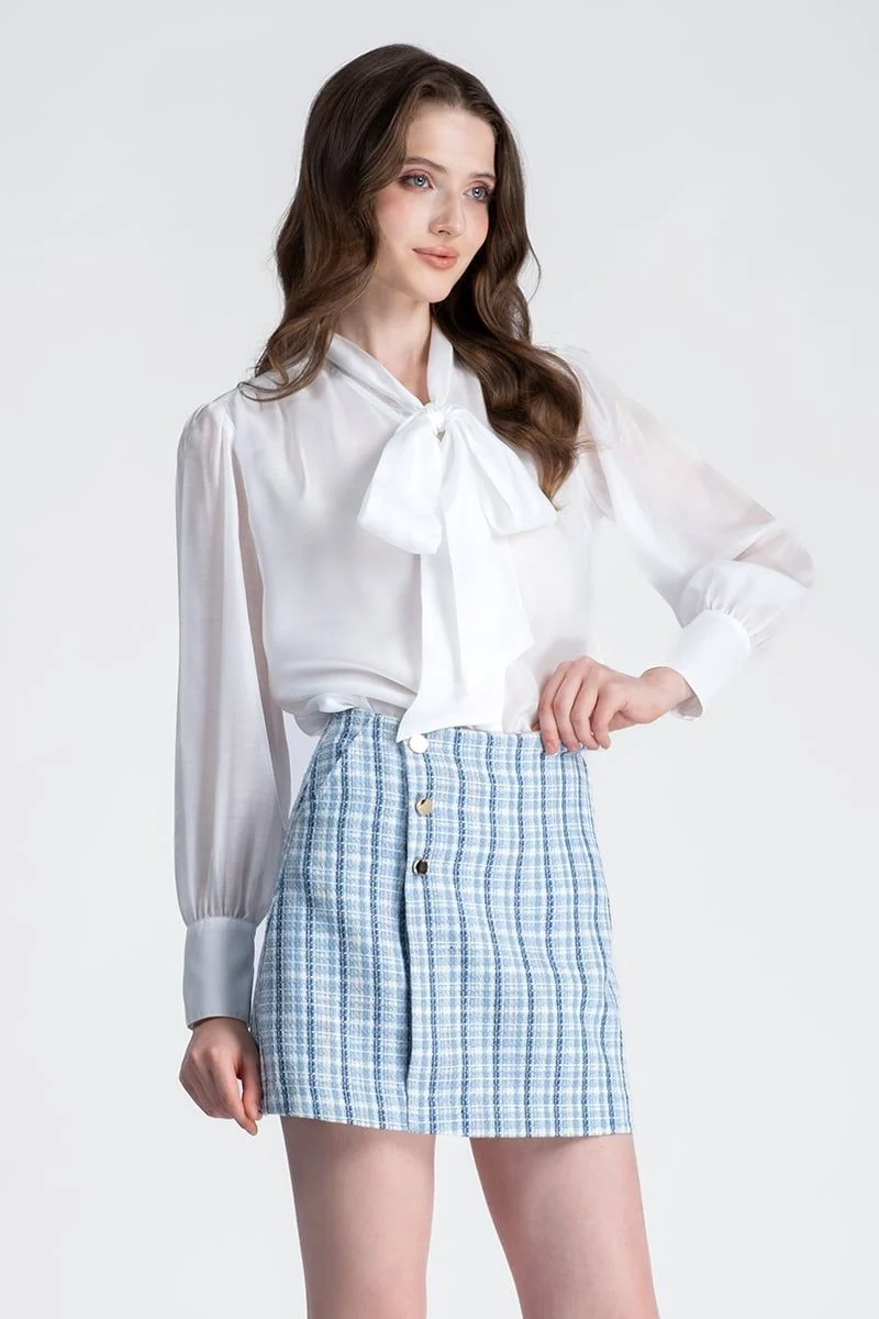 Chân Váy Hoạ Tiết Ca Rô - FWSK26SS14D